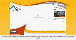 Desktop Screenshot of pension-hofer.it